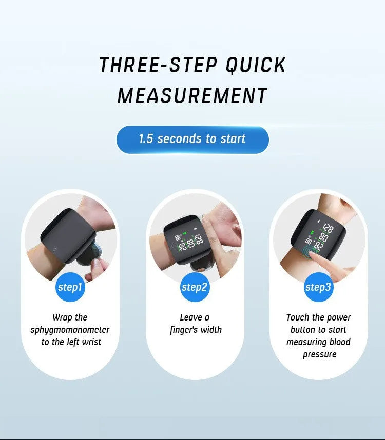 Wrist Blood Pressure Monitor