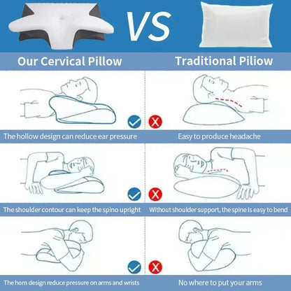 Ergonomic Memory Foam pillow