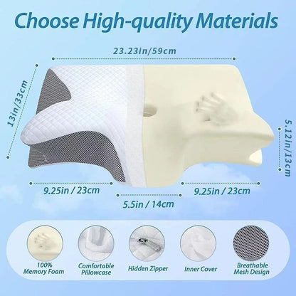 Ergonomic Memory Foam pillow